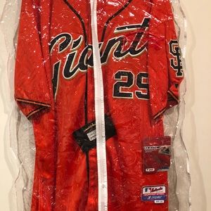 SF giants signed jersey